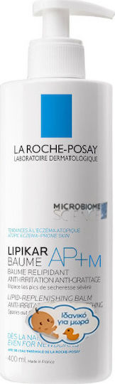 La Roche Posay Lipikar Baume AP+ M Ενυδατικό Balm Ανάπλασης Σώματος για Ευαίσθητες Επιδερμίδες 400ml